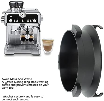 51mm Coffee Powder Ring, Powder Ring Dispenser Doser, Aluminium Alloy Dosing Funnel for 9 Series 9335 9155 9355 9665 (-3113230080111) - Image 3