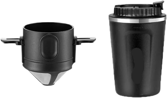 304 Stainless Steel Portable Reusable Coffee Dripper Holder by Unknown