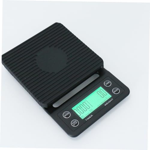 Coffee Scale 5kg ABS with Timing Function and LCD Display Black - Image 4