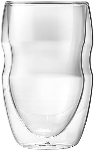 Ozeri Serafino Double Wall Insulated Beverage and Coffee Glasses, 12-Ounce - Image 5