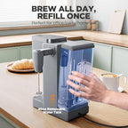 Tastyle Single Serve Coffee Maker with Built-in Detachable Milk Frother - Image 4