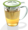 FORLIFE NewLeaf Glass Tea 16-Ounce Mug with Infuser and Lid, Lime by Unknown