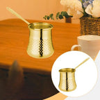 coffee maker， Gold Tea Kettle with Handle for Induction Cooktop(Large) - Image 2