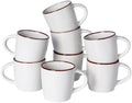 famiware Mercury Coffee Mugs 13 oz, Coffee Mugs Set of 8 with Handle by Famiware
