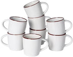 famiware Mercury Coffee Mugs 13 oz, Coffee Mugs Set of 8 with Handle by Famiware