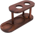 Solid Wood Pour Over Coffee Stand, 14.6x4.6x6.5in by Qcwwy