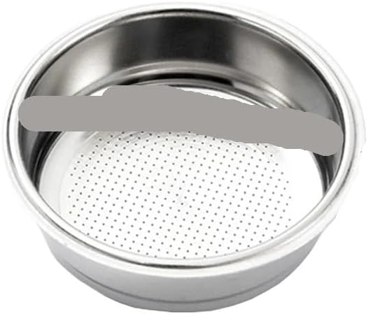 51mm Stainless Steel Coffee Filter Basket 1/2/4 Cup Espresso Strainer Puck Screen by Unknown