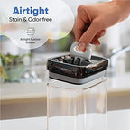 Chef's Path Airtight Food Storage Containers (12 Pack) for Kitchen & Pantry Organization - BPA Free Clear Plastic Containers with Lock Lids for Dry Snacks - Snack Containers with Labels & Marker - Image 7