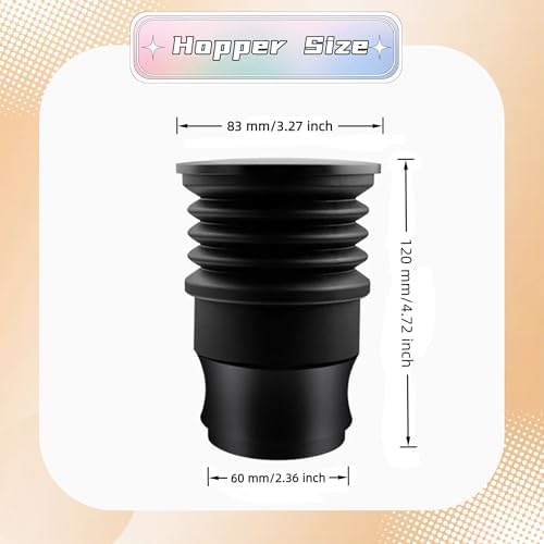 Single Dose Hopper for Mazzer Grinder Mini Series A/B/Filter/Mini doser, for Super Jolly Series Hand Pressure Cleaning Tool Blowing Coffee Bean Bin Accessories - Image 5