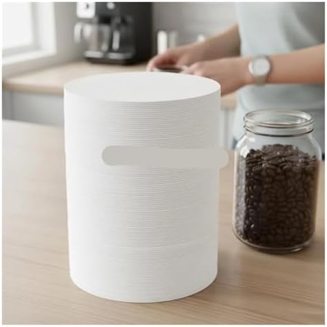 Unbleached Filter Paper (100/500pcs), 51/53/54/58mm - Preferred For Screen Portafilter(53mm 100pcs) - Image 3