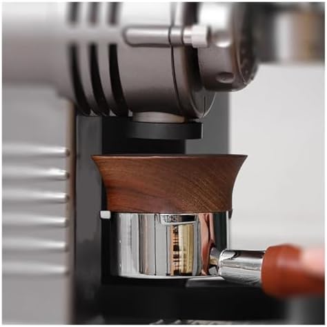 51/53mm/58mm Coffee Dosing Cup Walnut Wood Espresso Funnel Brewing Bowl Portafilter Ring Accessories(53mm) - Image 6