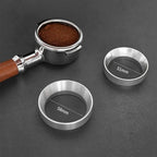 51/53/58mm Coffee Catcher Ring Anti-Fly Powder Ring Grinder Catcher Ring Coffee Handle Cloth Powder Dosing Ring Coffee Tools Dosing Funnel 54mm(58mm) - Image 3
