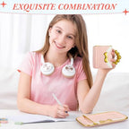 Sliner Set of 4 Handbag Coffee Mug with Saucer Purse Tea Cup Set,Stylish - Image 5