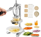 VEVOR French Fry Cutter, Ergonomic Potato Slicer with 3 Blades (1/2", 3/8", 1/4") & Juicer Plate, Easy-Replace Vegetable Chopper Dicer for Carrot, Onion, Lemon, Ideal for Home & Commercial Kitchens by VEVOR