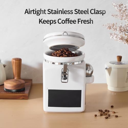 MIECOO 78 Fl Oz Large Ceramic Coffee Canister, Kitchen Food Container Jar - Image 3