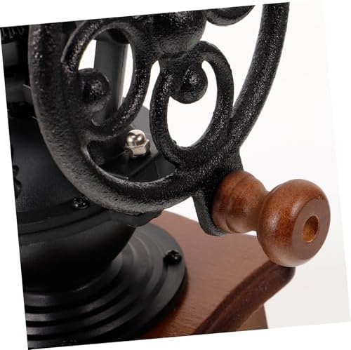 Vintage Manual Coffee Bean Grinder with Hand Crank for Kitchen - Image 3