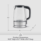 Breville BKE595XL Crystal Clear Kettle, Brushed Stainless Steel - Image 6