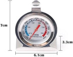 Stainless Steel Barbecue Thermometer for Home Cooking Oven Cookware Mini 50~300℃/100℉~600℉ - Image 5