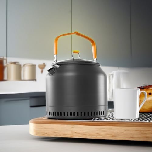 GSI Outdoors Halulite 1.8L Tea Kettle HS I Heat Sink Technology, Ultralight Camp Kettle - Image 5