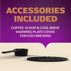 Mr. Coffee® 12 Cup Coffee Maker, Programmable Coffee Maker with Strong Brew and Iced Coffee Brew Settings, Small Batch Setting for 1 to 4 Cups, Abyss Blue - Image 6