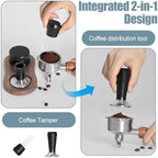 Espresso Distribution Tool, Stainless Steel Coffee Needle 2-in-1 Coffee WDT Tool for Barista Accessories - Image 2