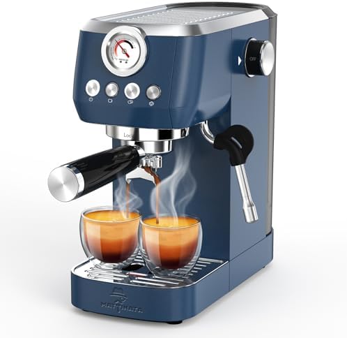 MAttinata 1663L Espresso Machine 20 Bar, 10mm Steam Wand for Milk Frother by MAttinata