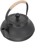 Vintage Cast Iron Teapot 800ml Small Japanese Tetsubin Metal Tea Kettle for Home Office Stovetop Use Retro Decorative Teaware by Unknown