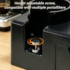 51mm Espresso Accessories Kit, Espresso Knock Box and Tamping Station, Coffee Tamper, Distributor, WDT Distribution Tool, Dosing Funnel and Puck Screen Set Fits Delonghi 51mm Portafilter - Image 6