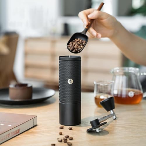 TIMEMORE C5 PRO Manual Coffee Grinder with S2C-042-III Conical Burr, 0.031mm Precision Adjustment,Double Bearing Positioning All-Metal Portable Hand Coffee Grinder for Espresso/French Press/Pour Over - Image 6