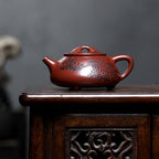 Tea Kettle Stovetop Creative Purple Clay Hand-carved Plum Blossom Teapot Home Desktop Tea Infuser Tea Pots for Stove Top - Image 7