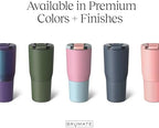 BrüMate Nav 25oz Insulated Travel Tumbler, Mocha - Image 2