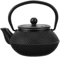 Xmas Cast Iron Tetsubin Iron Teapot 0.3l Black for Stovetop by Unknown