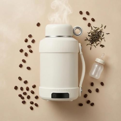 Small Electric Kettle 1.2 Liters Portable Kettle Insulated Water Boiler - Image 3