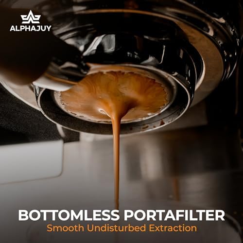 54mm Bottomless Portafilter Breville Compatible 54mm Portafilter with Unique USA Flag Engraving - Enrich Your Coffee Espresso Shot with Our Naked Lightweight Breville Bottomless Portafilter - Image 4