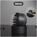 Espresso WDT Stirrer Distribution Tool 51 53 54 58mm Portafilter Coffee Powder Needle(Black 58mm) - Image 2