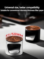 Espresso Coffee Filter Holder with Lid Compatible with 51mm/53mm/54mm/58mm - Image 5