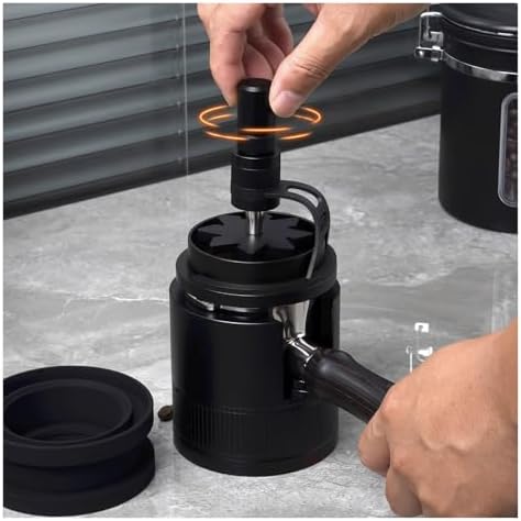 Espresso Rotary 51MM 51MM 58MM,Espresso Coffee Stirrer With Dosing Funnel&Stand Coffee Maker Accessories(54mm) - Image 2