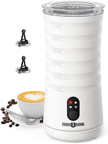 Paris Rhône 4-in-1 Milk Frother, Electric Automatic Milk Steamer by PARISRH%C3%94NE