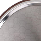 Premium Stainless Steel Pour Over Coffee Dripper - 600 Mesh Reusable Coffee Filter for Smooth Brewing - Image 6