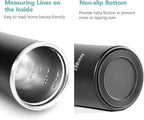 Tiken Black French Press Coffee Maker AND Black Insulated Tumbler, Stainless Steel Coffee Maker - Image 5