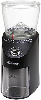 Capresso Infinity Plus Conical Burr Grinder, Black - Image 4