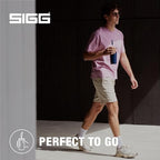 SIGG - Insulated Mug - Travel Mug Helia - With Durable Glass Straw & Cleaning Brush - Leakproof - BPA Free - 18/8 Stainless Steel - 15oz/20oz - Image 4