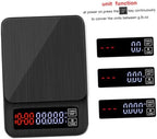 PRETYZOOM Precision Sensors Digital Kitchen Scale Electronic Scale with Timer Cooking for 5kg - Image 4