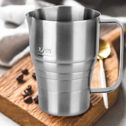 Milk Frothing Pitchers Jug Large Capacity 900ml/30oz Stainless Steel Espresso Steaming Pitcher Cup Cappuccino Coffee Machine Accessories - Image 2