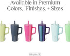 BrüMate Era 20 oz Tumbler with Handle and Straw | 100% Leakproof Insulated Tumbler with Lid and Straw | Made of Stainless Steel | Cup Holder Friendly Base | 20oz (Lavender) - Image 3