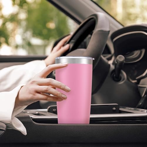 20 oz Tumbler with Lid Stainless Steel Insulated Tumblers Bulk Cups Mug - Image 5