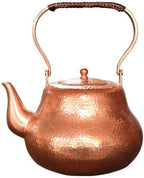 Rust-Resistant Copper Teapot | Vintage, Copper Kettle, Old-Fashioned, Stovetop Tea Kettle, for Kitchen by Unknown