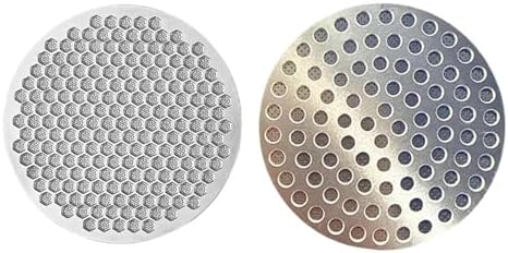 51mm 53mm 58.5mm Reusable Espresso Puck Screen, 0.8mm Coffee Filter for Portafilter Barista Accessory(58mm) by Unknown
