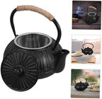 Cast Iron Teapot for Brewing Water 600ml with Tea Filter - Image 7