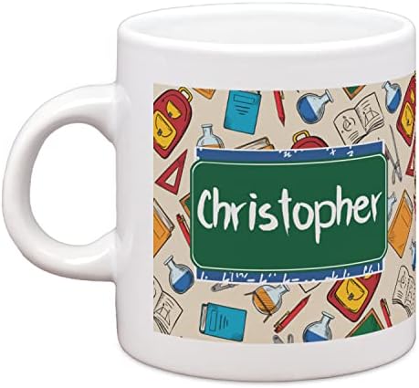 Personalized Math Lesson Single Shot Espresso Cups - Set of 4 - Image 4